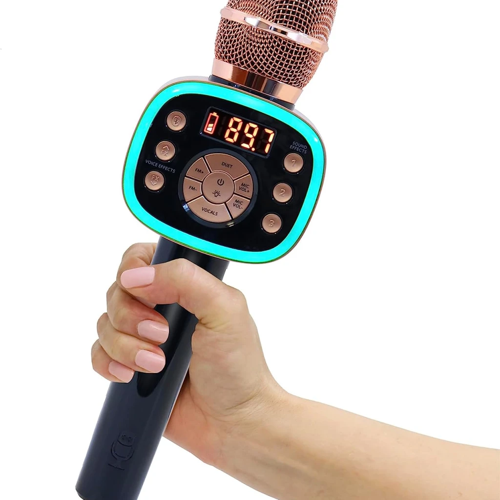 Bluetooth karaoke microphone