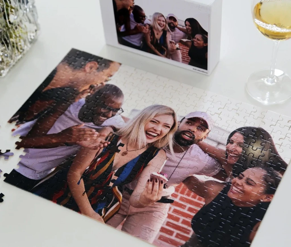 Personalized photo puzzle