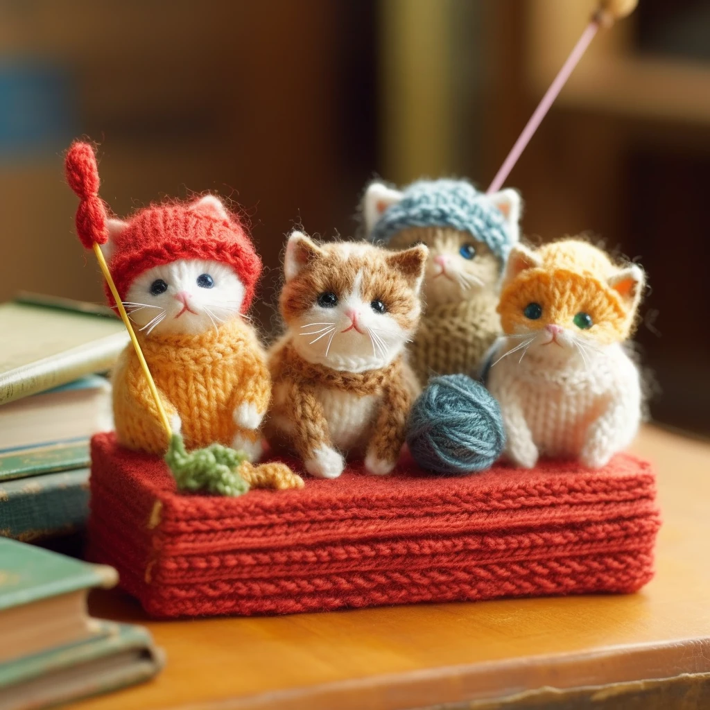 Knitting pattern book